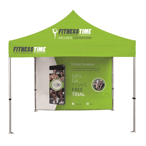 Double Sided Full Rear Tent Wall - Double Sided Full Rear Tent Wall - Image 0 of 1