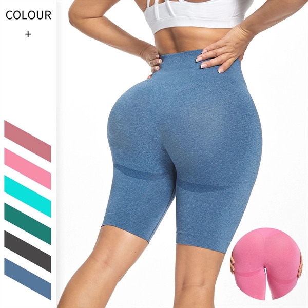 Women's Yoga Shorts - Women's Yoga Shorts - Image 0 of 4