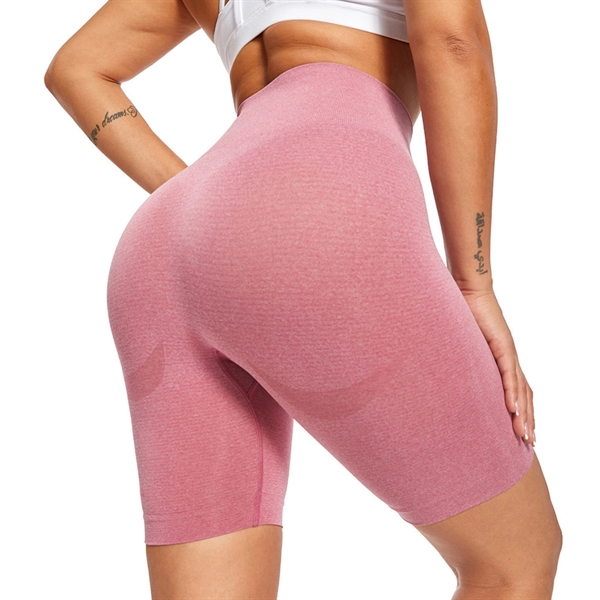 Women's Yoga Shorts - Women's Yoga Shorts - Image 2 of 4