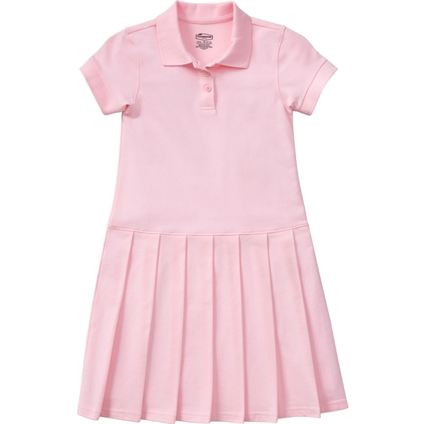 Classroom Uniforms Girls Pique Polo Dress - Classroom Uniforms Girls Pique Polo Dress - Image 2 of 5