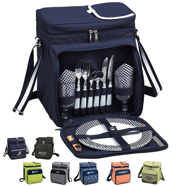 Picnic Set for 2 with Cooler - Picnic Set for 2 with Cooler - Image 0 of 13
