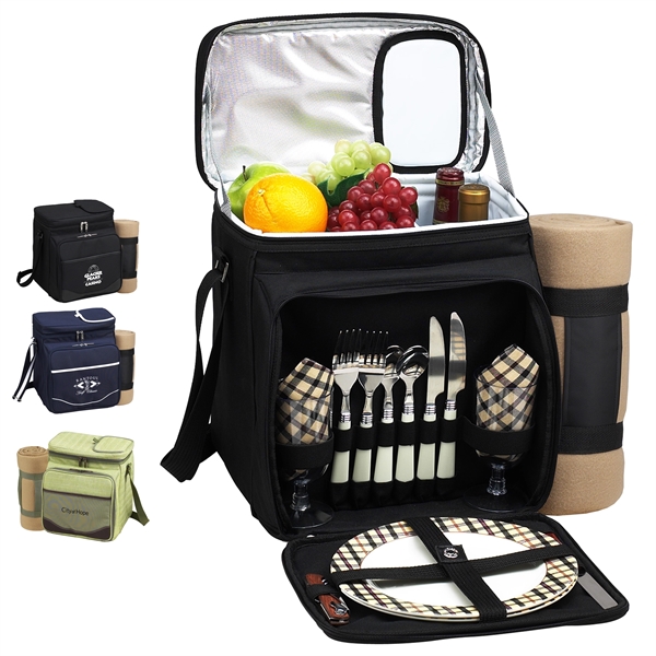 Picnic Set for 2 with Cooler - Picnic Set for 2 with Cooler - Image 13 of 13