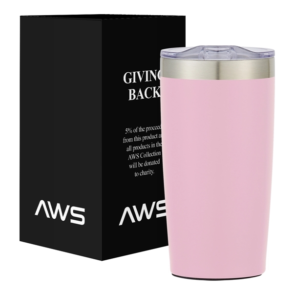 Aws 20 Oz. Two-Tone Himalayan Tumbler - Aws 20 Oz. Two-Tone Himalayan Tumbler - Image 3 of 9