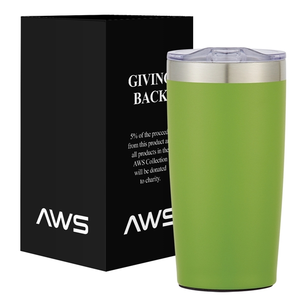 Aws 20 Oz. Two-Tone Himalayan Tumbler - Aws 20 Oz. Two-Tone Himalayan Tumbler - Image 5 of 9