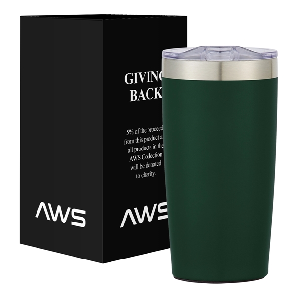 Aws 20 Oz. Two-Tone Himalayan Tumbler - Aws 20 Oz. Two-Tone Himalayan Tumbler - Image 6 of 9