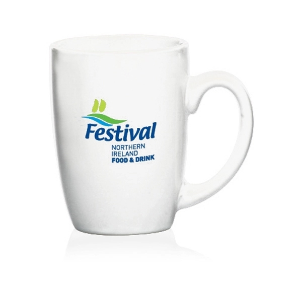 16 oz. Large Mocha Glossy Ceramic Coffee Mugs - 16 oz. Large Mocha Glossy Ceramic Coffee Mugs - Image 1 of 5