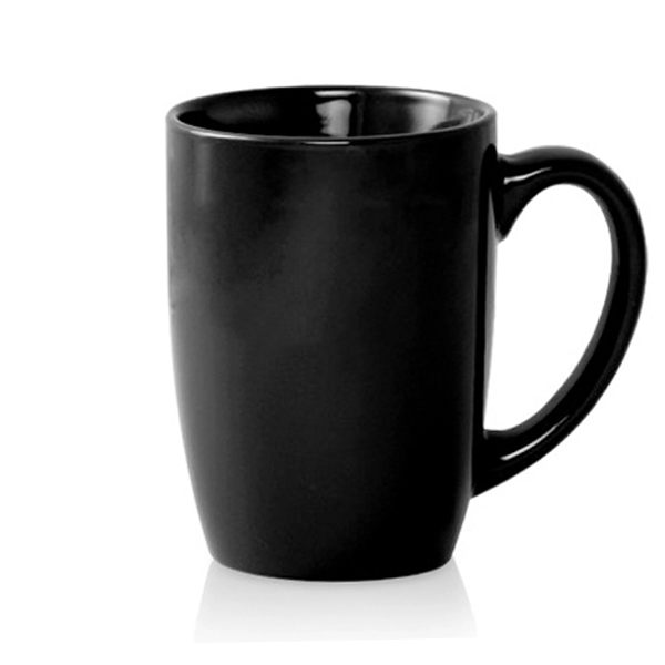 16 oz. Large Mocha Glossy Ceramic Coffee Mugs - 16 oz. Large Mocha Glossy Ceramic Coffee Mugs - Image 2 of 5