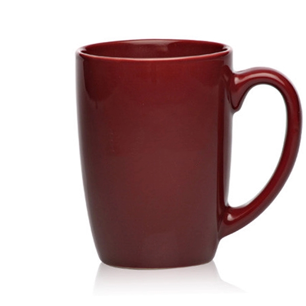 16 oz. Large Mocha Glossy Ceramic Coffee Mugs - 16 oz. Large Mocha Glossy Ceramic Coffee Mugs - Image 4 of 5