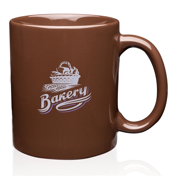 11 oz. Traditional Ceramic Coffee Mugs - 11 oz. Traditional Ceramic Coffee Mugs - Image 1 of 13