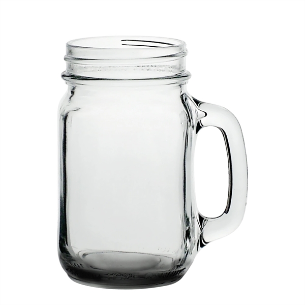 16 oz. Mason Jars with Handles - 16 oz. Mason Jars with Handles - Image 1 of 7