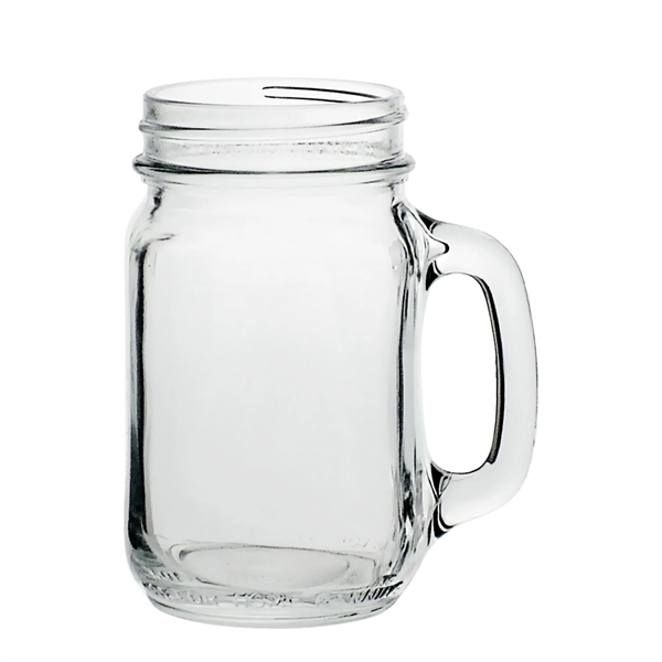 16 oz. Mason Jars with Handles - 16 oz. Mason Jars with Handles - Image 3 of 7