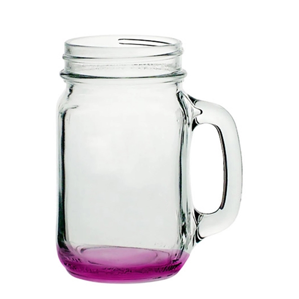 16 oz. Mason Jars with Handles - 16 oz. Mason Jars with Handles - Image 5 of 7