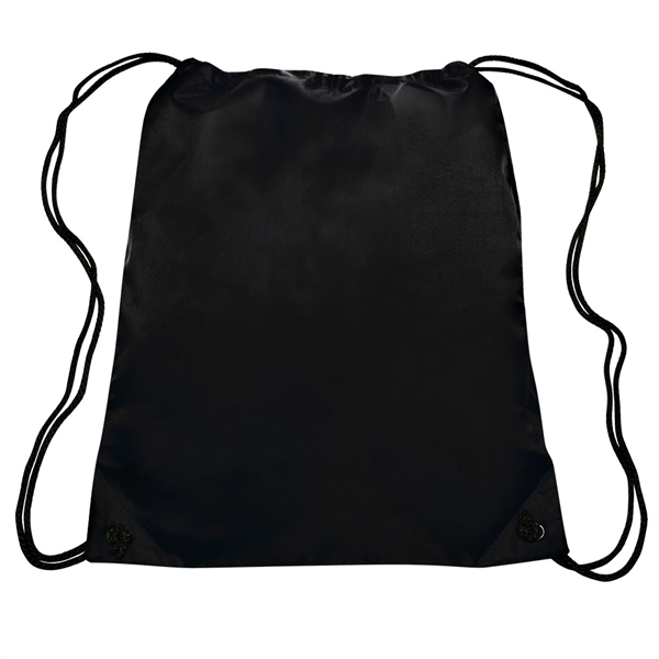 Classic Polyester Drawstring Backpacks - Classic Polyester Drawstring Backpacks - Image 2 of 23