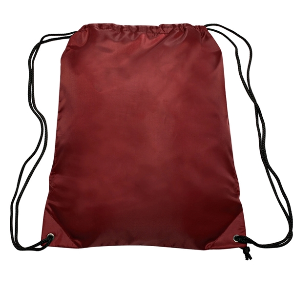Classic Polyester Drawstring Backpacks - Classic Polyester Drawstring Backpacks - Image 4 of 23