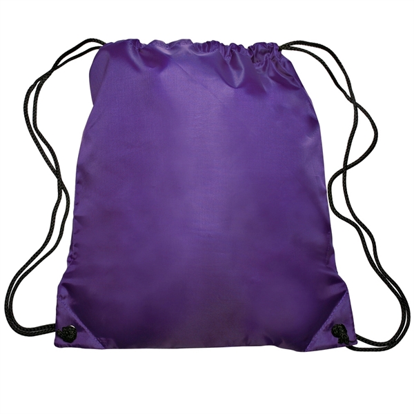 Classic Polyester Drawstring Backpacks - Classic Polyester Drawstring Backpacks - Image 17 of 23