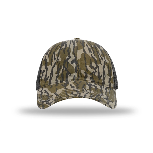Garment Washed Printed Trucker Cap - Garment Washed Printed Trucker Cap - Image 66 of 74