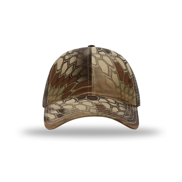 Garment Washed Printed Trucker Cap - Garment Washed Printed Trucker Cap - Image 57 of 74