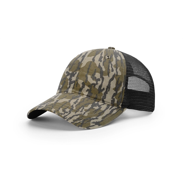 Garment Washed Printed Trucker Cap - Garment Washed Printed Trucker Cap - Image 49 of 74