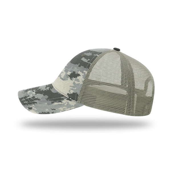 Garment Washed Printed Trucker Cap - Garment Washed Printed Trucker Cap - Image 47 of 74