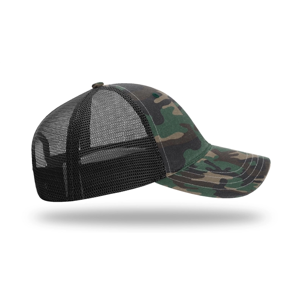 Garment Washed Printed Trucker Cap - Garment Washed Printed Trucker Cap - Image 41 of 74