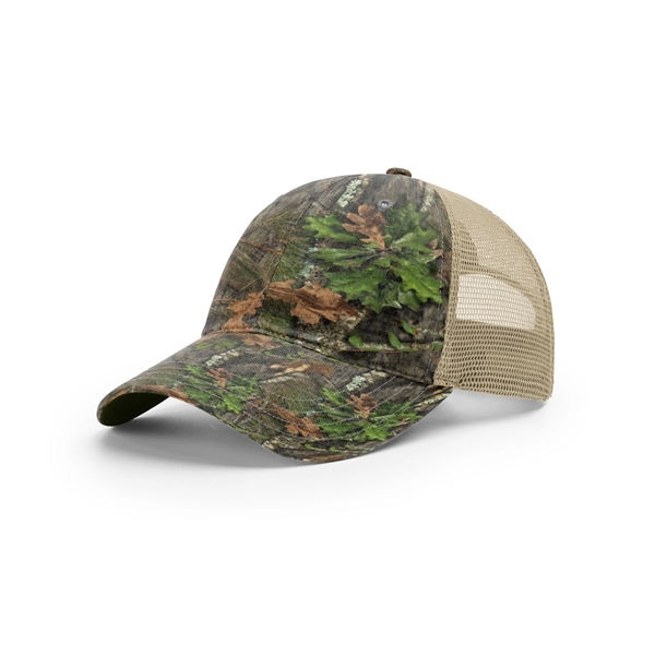 Garment Washed Printed Trucker Cap - Garment Washed Printed Trucker Cap - Image 40 of 74