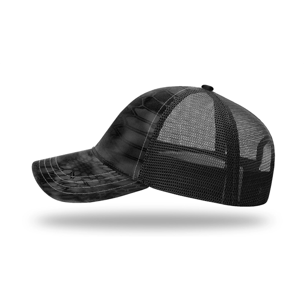 Garment Washed Printed Trucker Cap - Garment Washed Printed Trucker Cap - Image 21 of 74