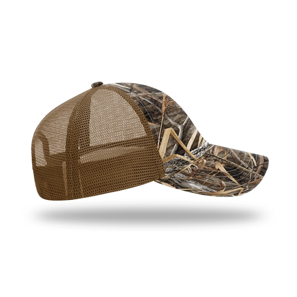 Garment Washed Printed Trucker Cap - Garment Washed Printed Trucker Cap - Image 4 of 74