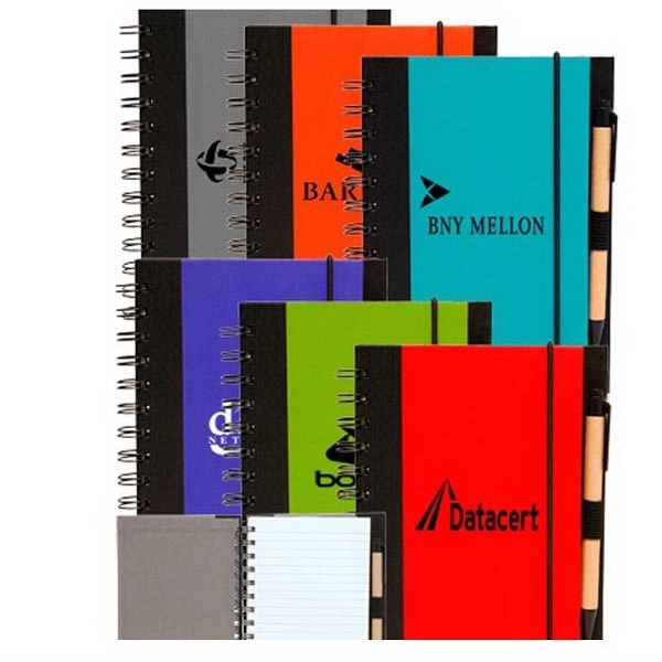 ECO Block Spiral Notebooks - ECO Block Spiral Notebooks - Image 0 of 10