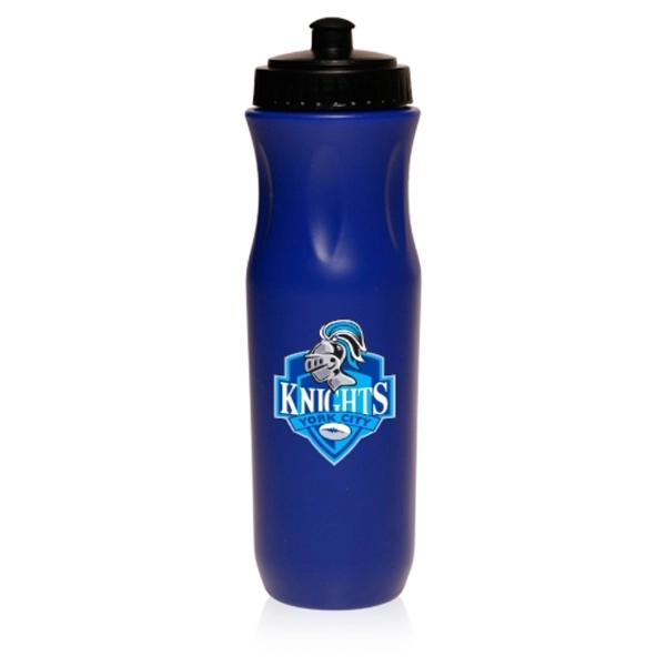 26 oz. Plastic Sports Bottle with Push Top - 26 oz. Plastic Sports Bottle with Push Top - Image 2 of 7