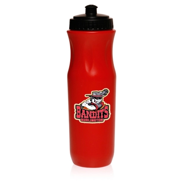 26 oz. Plastic Sports Bottle with Push Top - 26 oz. Plastic Sports Bottle with Push Top - Image 4 of 7