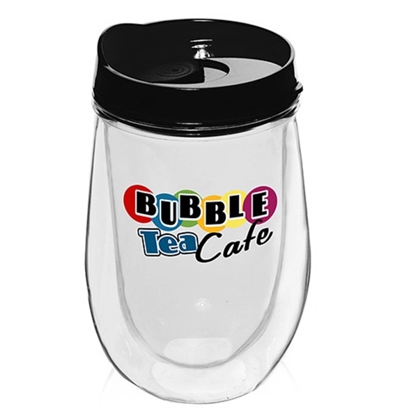 15 oz. Double Wall Acrylic Tumbler w/ Black Top - 15 oz. Double Wall Acrylic Tumbler w/ Black Top - Image 0 of 0