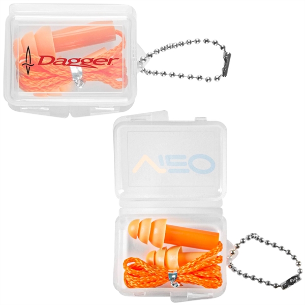 Silicone Ear plugs with String - Silicone Ear plugs with String - Image 1 of 3