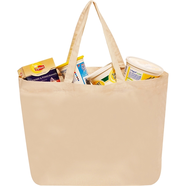 14"W x 16"H Large Cotton Shopping Bags - 14"W x 16"H Large Cotton Shopping Bags - Image 1 of 1