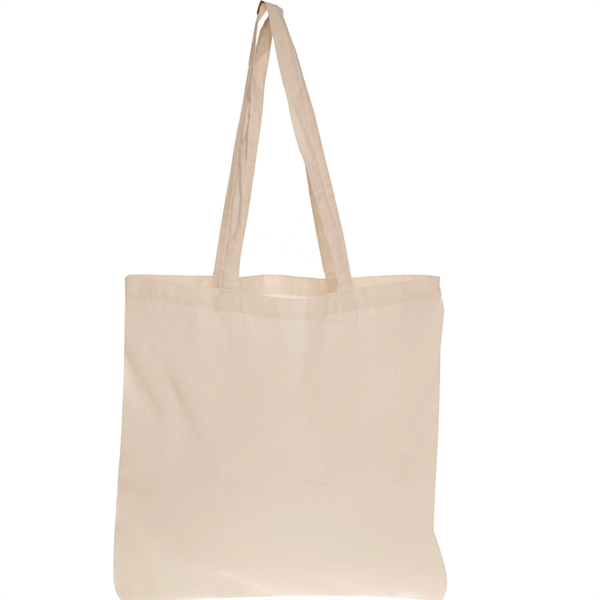 Natural Cotton Tote Bags - Natural Cotton Tote Bags - Image 1 of 2