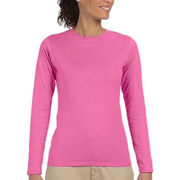 Gildan® Junior Fit Long Sleeve T-Shirt - Gildan® Junior Fit Long Sleeve T-Shirt - Image 0 of 19