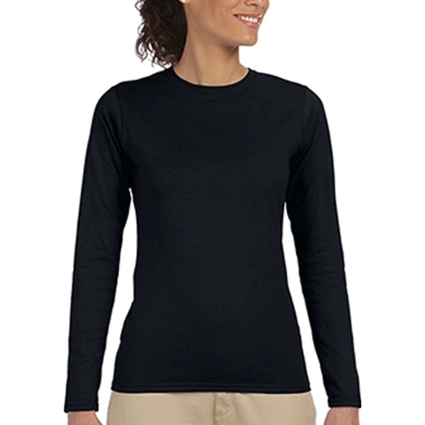 Gildan® Junior Fit Long Sleeve T-Shirt - Gildan® Junior Fit Long Sleeve T-Shirt - Image 1 of 19