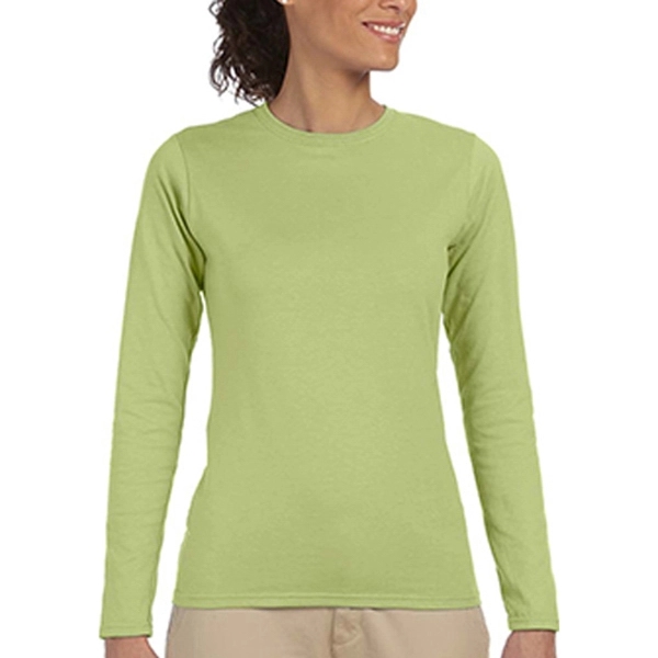 Gildan® Junior Fit Long Sleeve T-Shirt - Gildan® Junior Fit Long Sleeve T-Shirt - Image 5 of 19