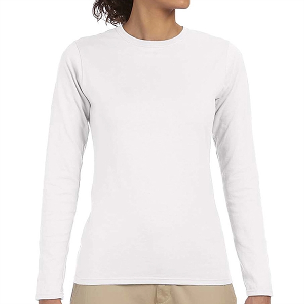 Gildan® Junior Fit Long Sleeve T-Shirt - Gildan® Junior Fit Long Sleeve T-Shirt - Image 19 of 19