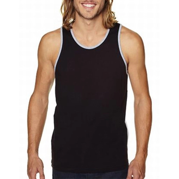 Printed Next Level Mens Jersey Tank Top - Printed Next Level Mens Jersey Tank Top - Image 1 of 27