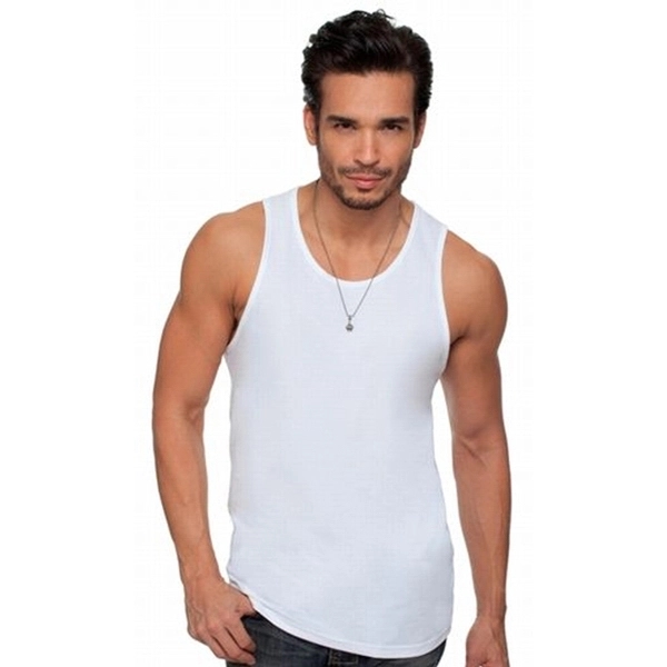 Printed Next Level Mens Jersey Tank Top - Printed Next Level Mens Jersey Tank Top - Image 13 of 27