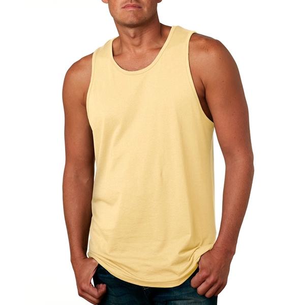 Printed Next Level Mens Jersey Tank Top - Printed Next Level Mens Jersey Tank Top - Image 14 of 27