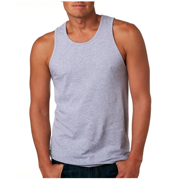 Printed Next Level Mens Jersey Tank Top - Printed Next Level Mens Jersey Tank Top - Image 17 of 27