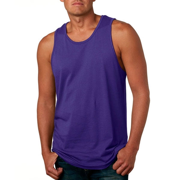 Printed Next Level Mens Jersey Tank Top - Printed Next Level Mens Jersey Tank Top - Image 21 of 27
