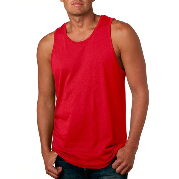 Printed Next Level Mens Jersey Tank Top - Printed Next Level Mens Jersey Tank Top - Image 22 of 27