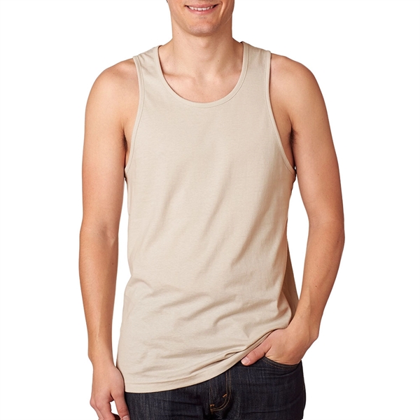 Printed Next Level Mens Jersey Tank Top - Printed Next Level Mens Jersey Tank Top - Image 24 of 27