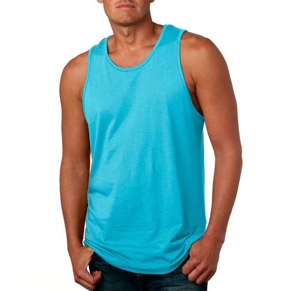 Printed Next Level Mens Jersey Tank Top - Printed Next Level Mens Jersey Tank Top - Image 25 of 27