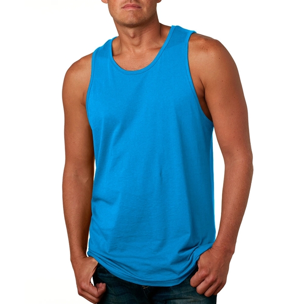 Printed Next Level Mens Jersey Tank Top - Printed Next Level Mens Jersey Tank Top - Image 26 of 27