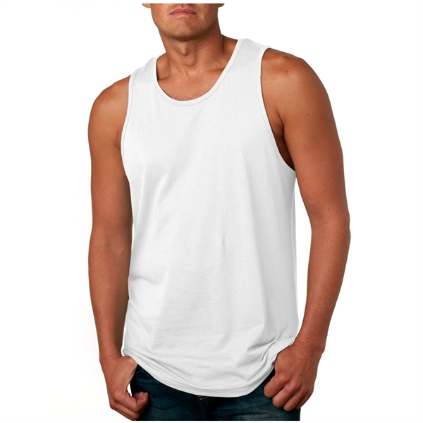 Printed Next Level Mens Jersey Tank Top - Printed Next Level Mens Jersey Tank Top - Image 27 of 27