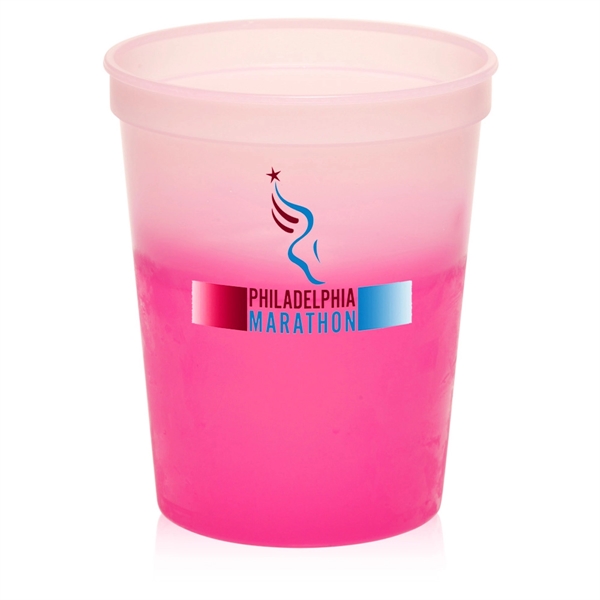 16 oz Color Changing Mood Stadium Cup - 16 oz Color Changing Mood Stadium Cup - Image 0 of 6