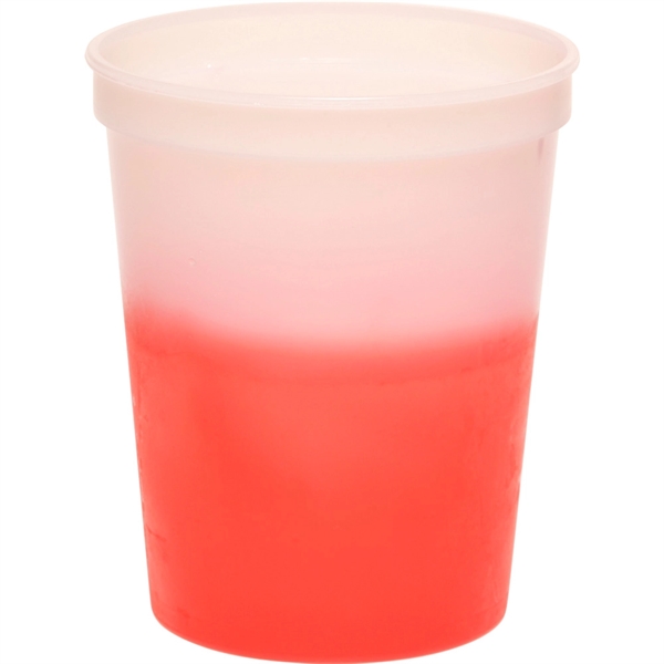 16 oz Color Changing Mood Stadium Cup - 16 oz Color Changing Mood Stadium Cup - Image 6 of 6